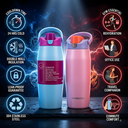 Premium Double-Wall Vacuum Insulated Water Bottle